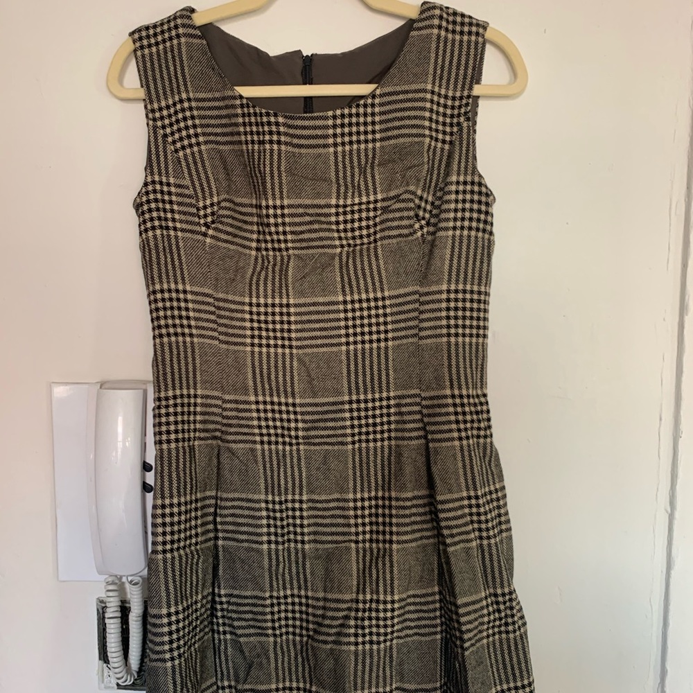 Vintage plaid dress